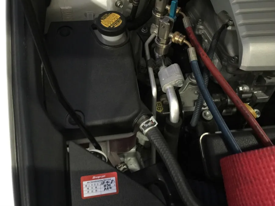次回作業日目安となる専用ステッカー