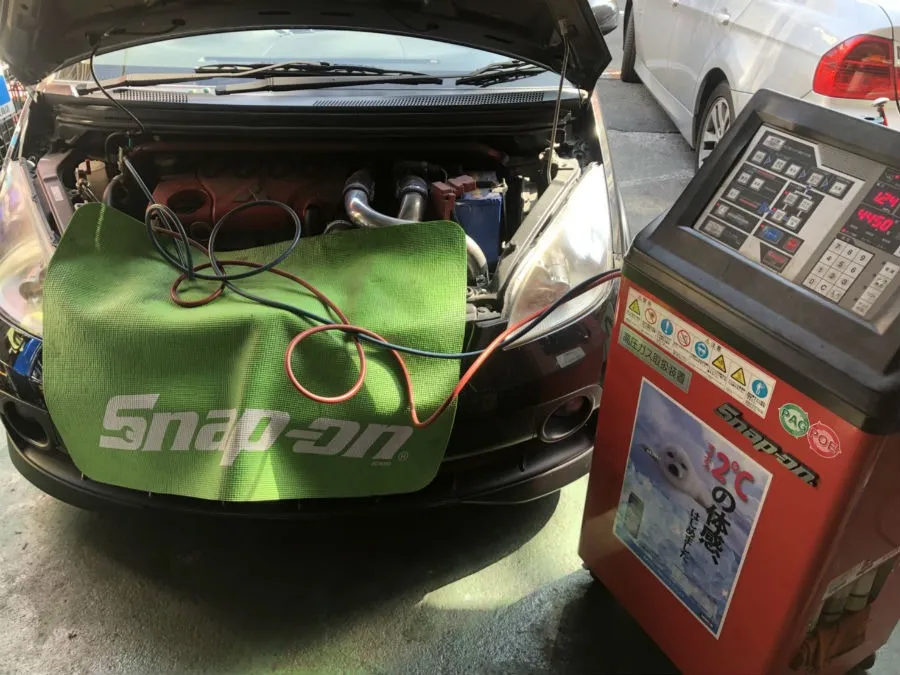 スナップオンエアコンリフレッシュ機
